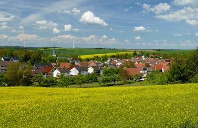 Blick auf Heckfeld